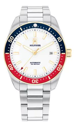 Relógio Tommy Hilfiger Automático TH85 Masculino Aço  .